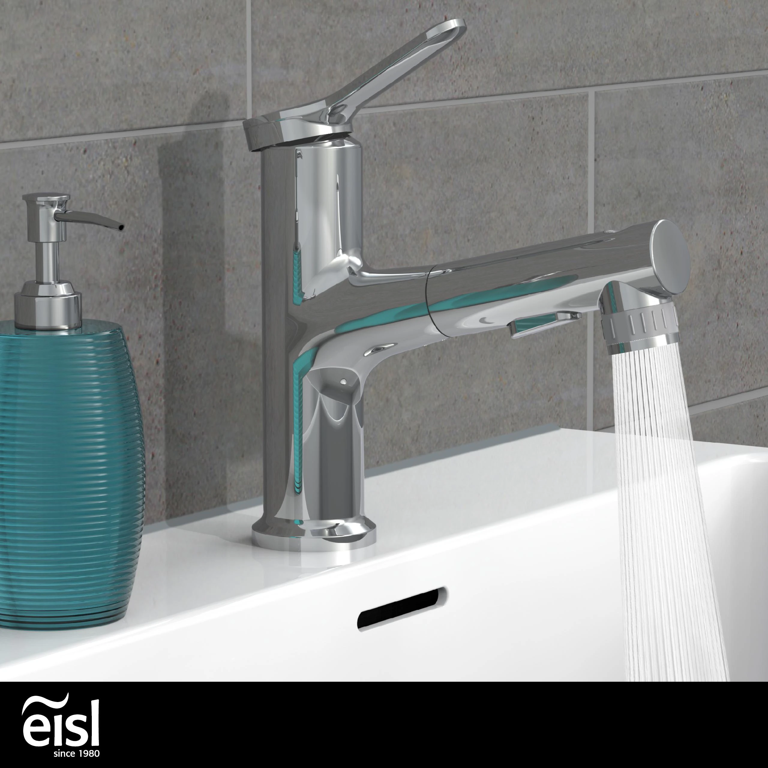 EISL Waschtischarmatur VARIABILE mit Haarbrause und Munddusche