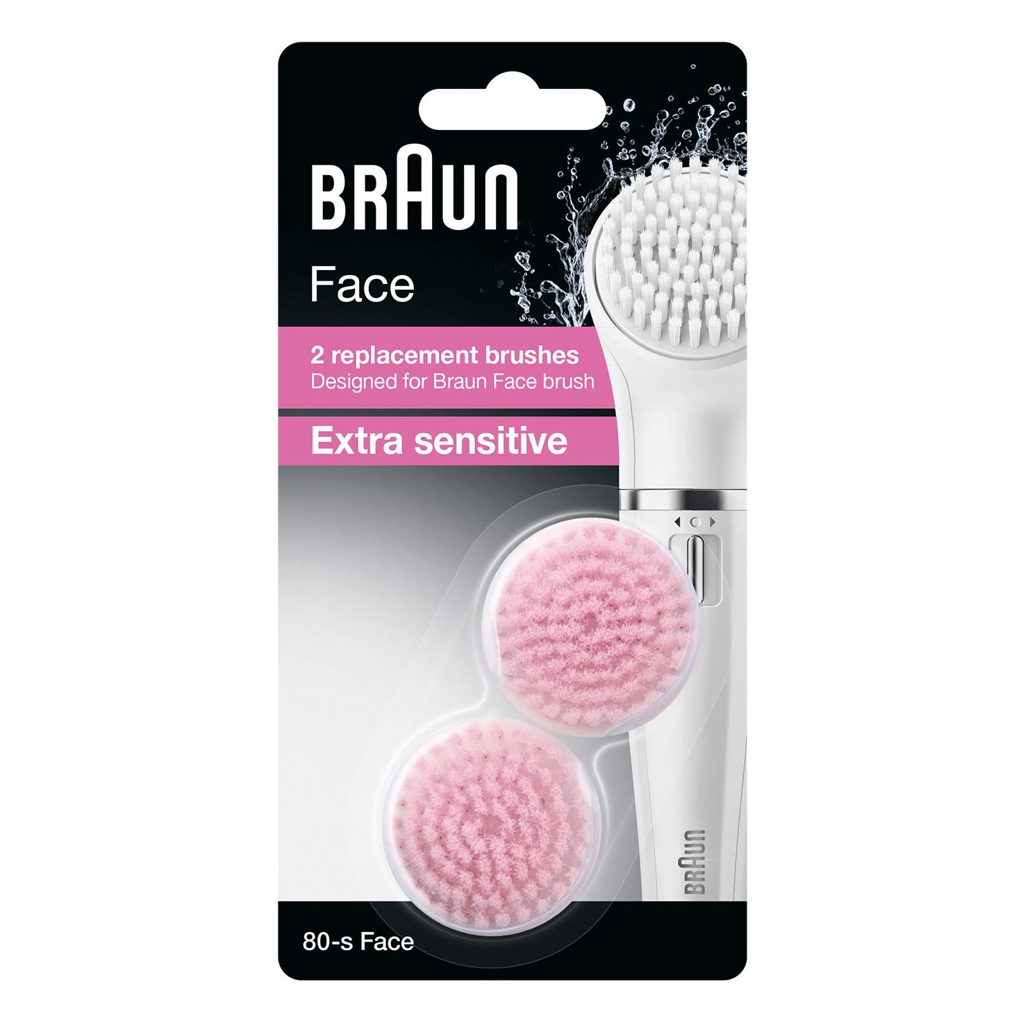 Braun Face 80-s Extra Sensitive-borstel