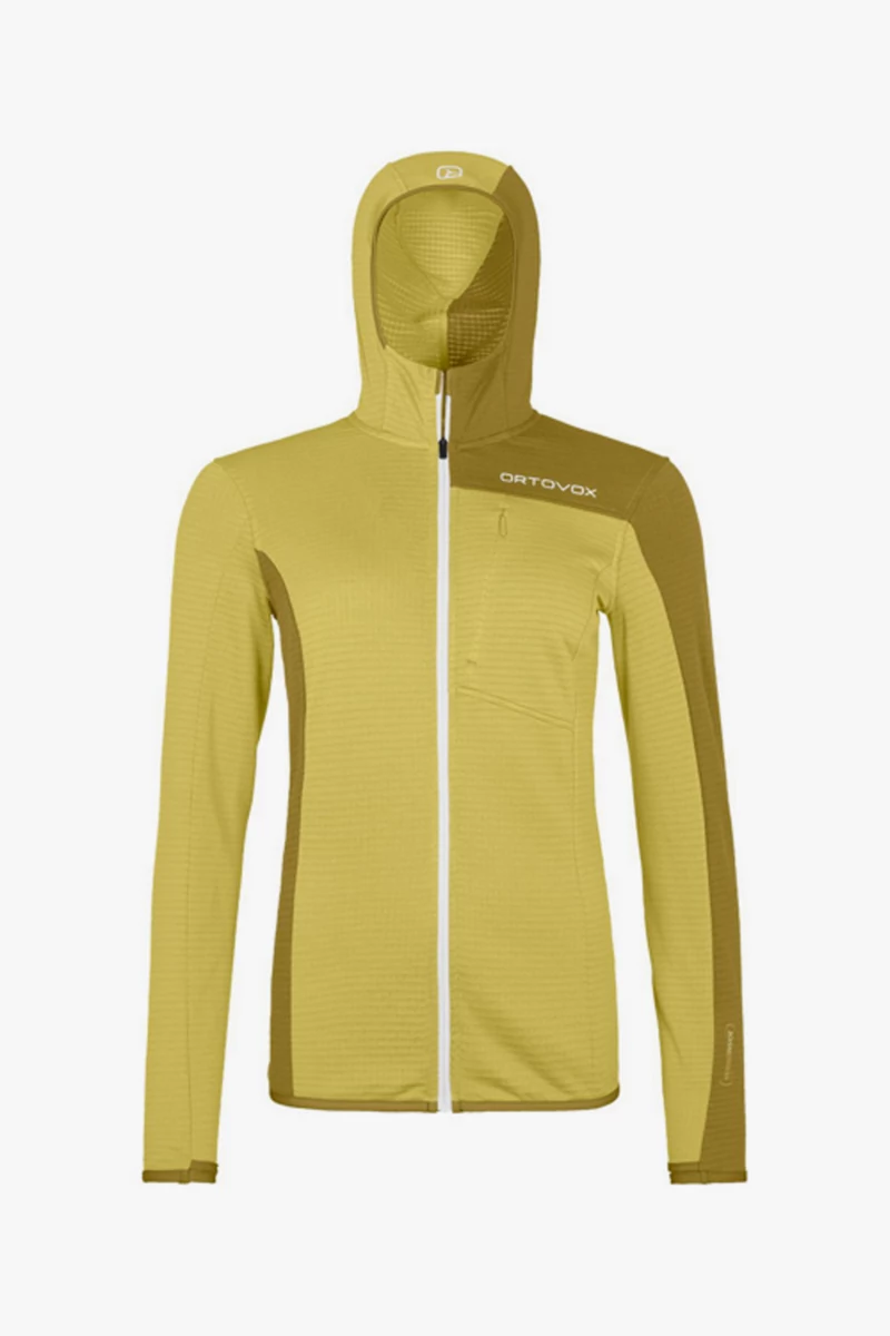 Ortovox Fleece Light Grid Hooded Damen Midlayer