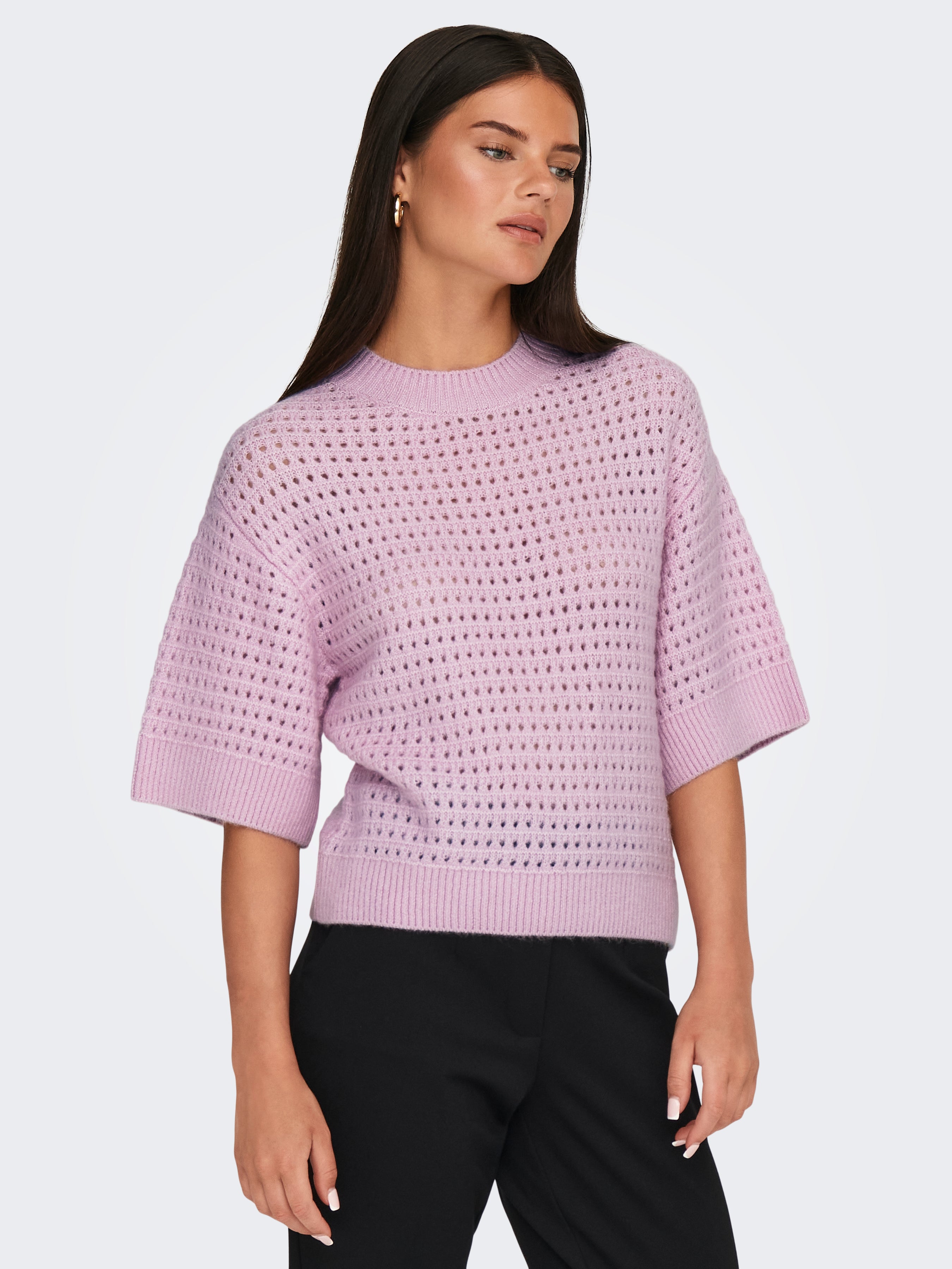 JDYLUCIE Strickpullover Winsome Orchid