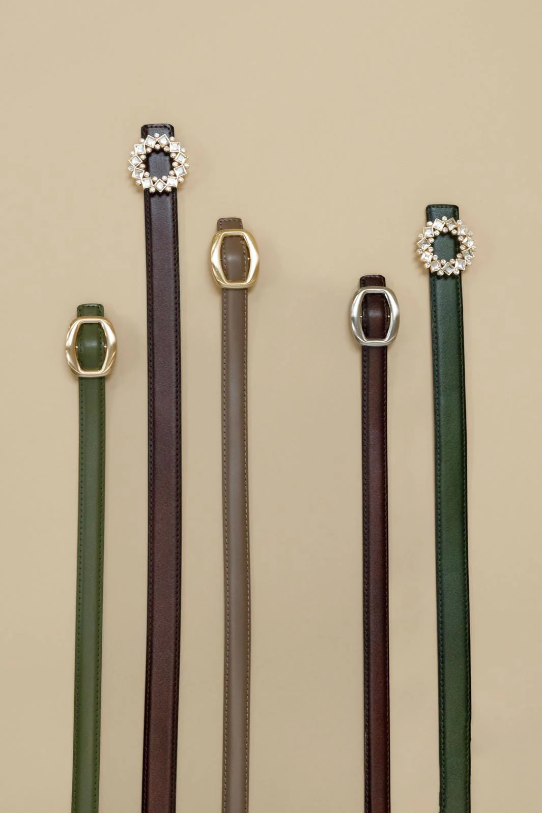 Black Colour Bclorelei Belt green