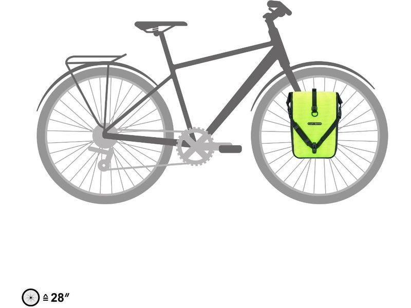 Ortlieb SP High-Vis QL2.1, 14,5 l Neon-Gelb Velotasche