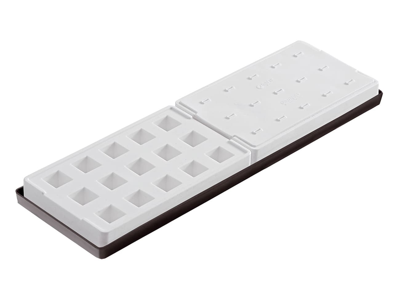 Set de 2 plaques silicone - 15 mini cubes - 12 x 40 cm - Silikomart