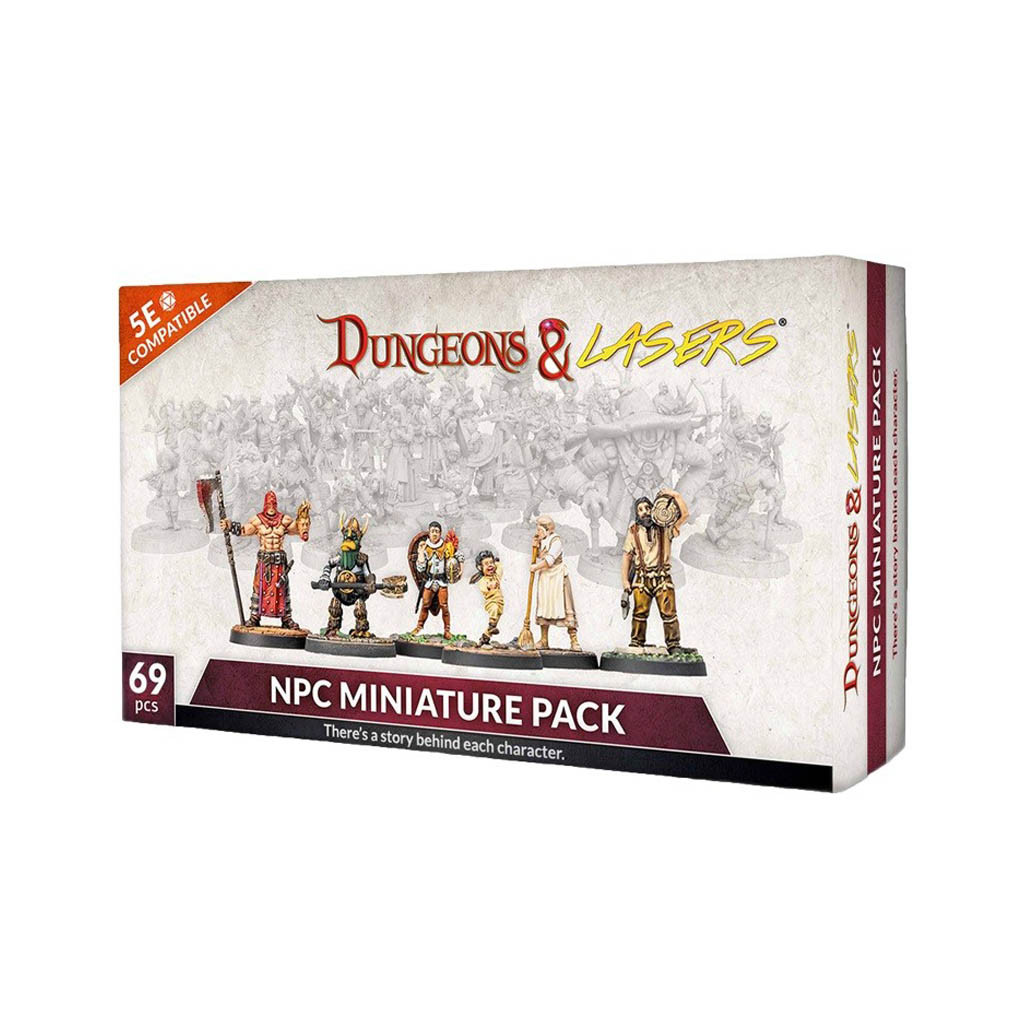 Dungeons & Lasers - NPC Miniature Pack