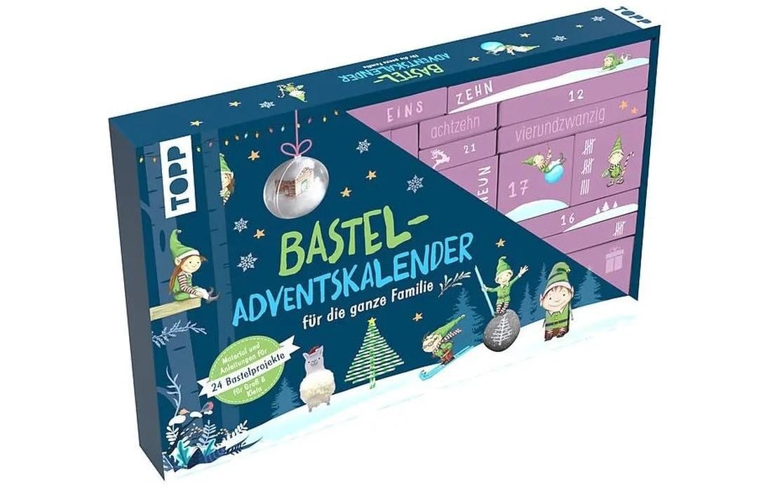 Frech Verlag Adventskalender »Familien-Basteln« Es liegt keine Altersempfehlung vor