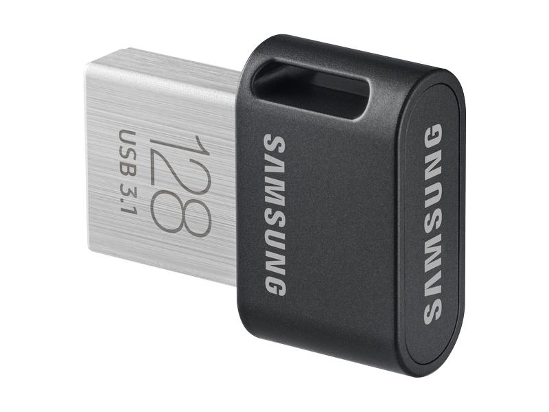 Samsung USB-Stick Fit Plus 128 GB USB-Stick mit 128 GB Speicherkapazität und 400 MB/s Lesegeschwindigkeit