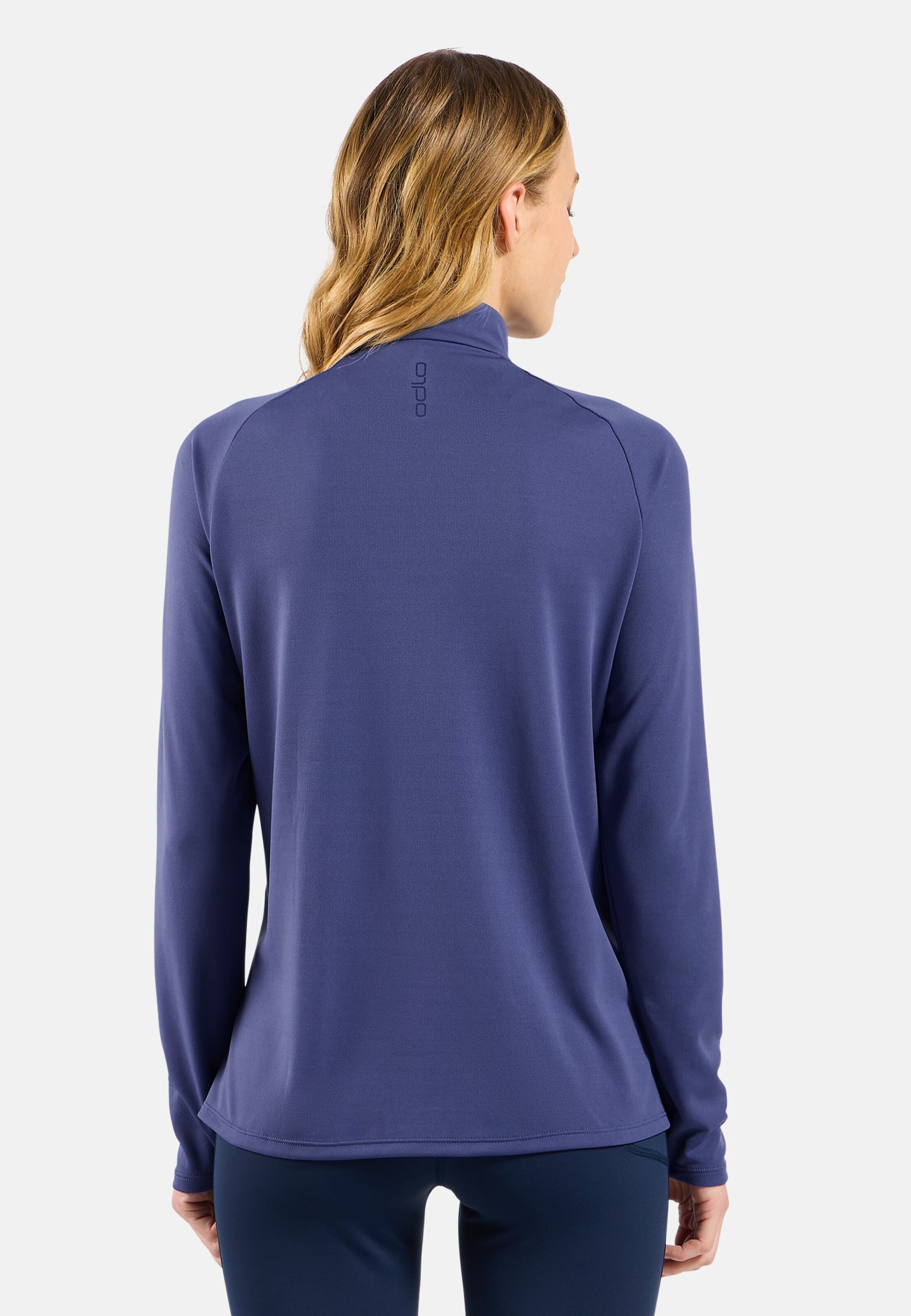Essentials Ceramiwarm Mid Layer mit Halbreissverschluss in Skipper Blue