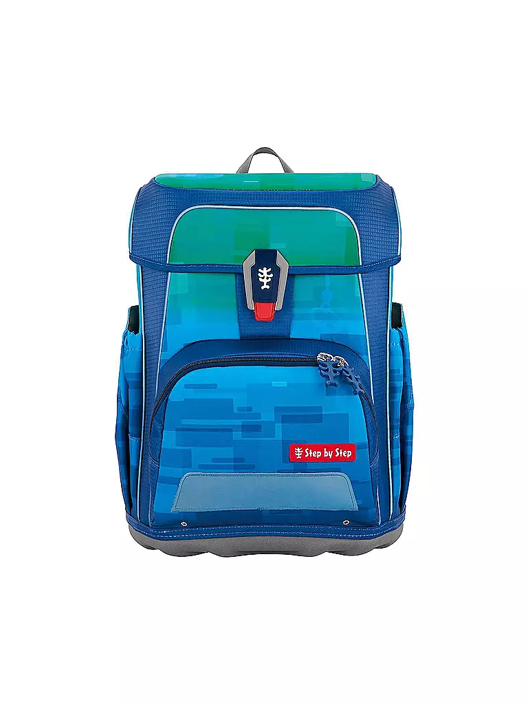 STEP BY STEP Schultaschen Set 5-teilig  CLOUD Ocean Space Craft Spike  blau
