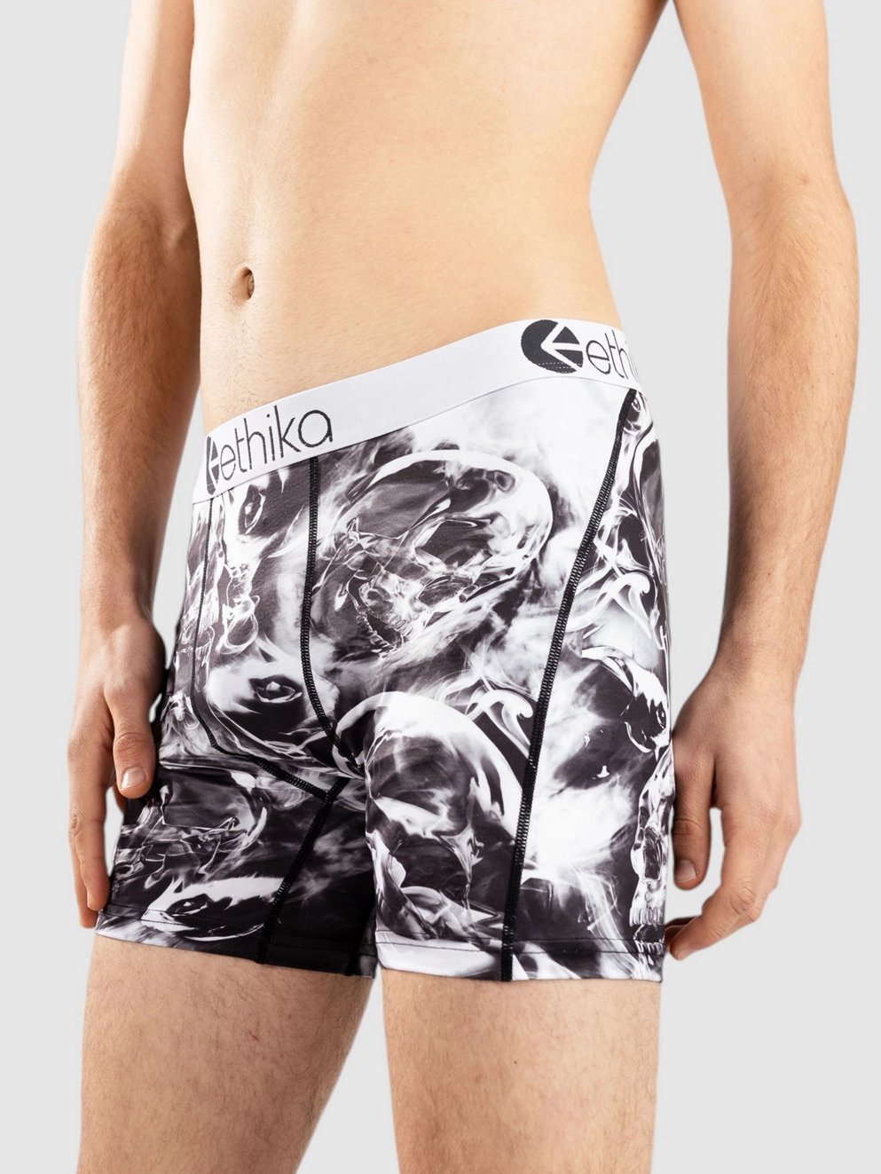 Ethika Perish Petals - Mid Boxershorts black/white