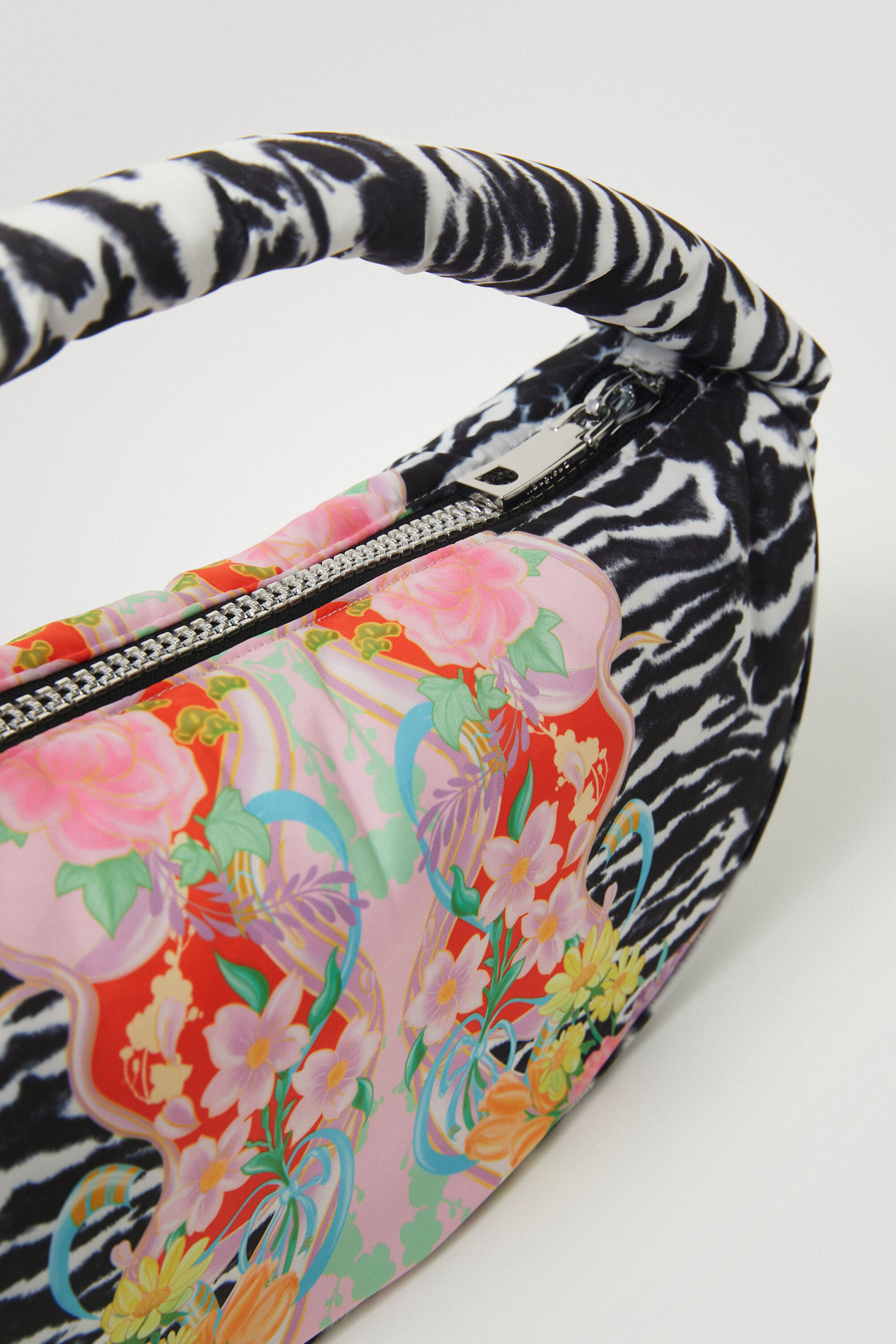 Sac à bandoulière imprimé zèbre