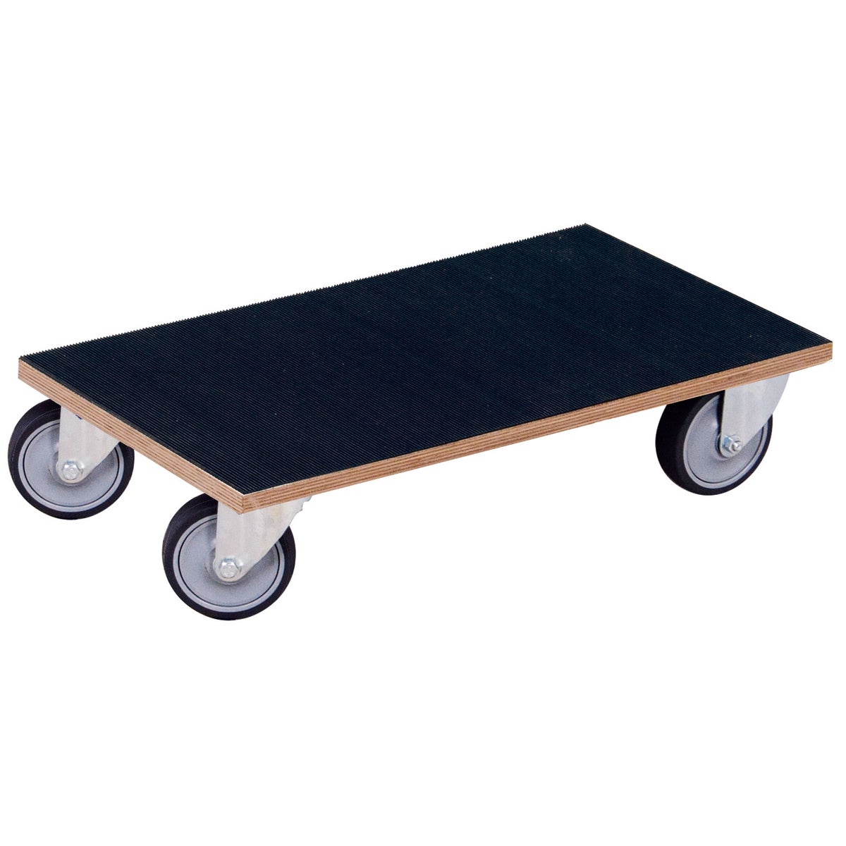 VARIOfit meubelroller met thermoplastische banden en geribbelde rubberen mat, 2 stuks, draagvermogen 300 kg, 600x300x145mm