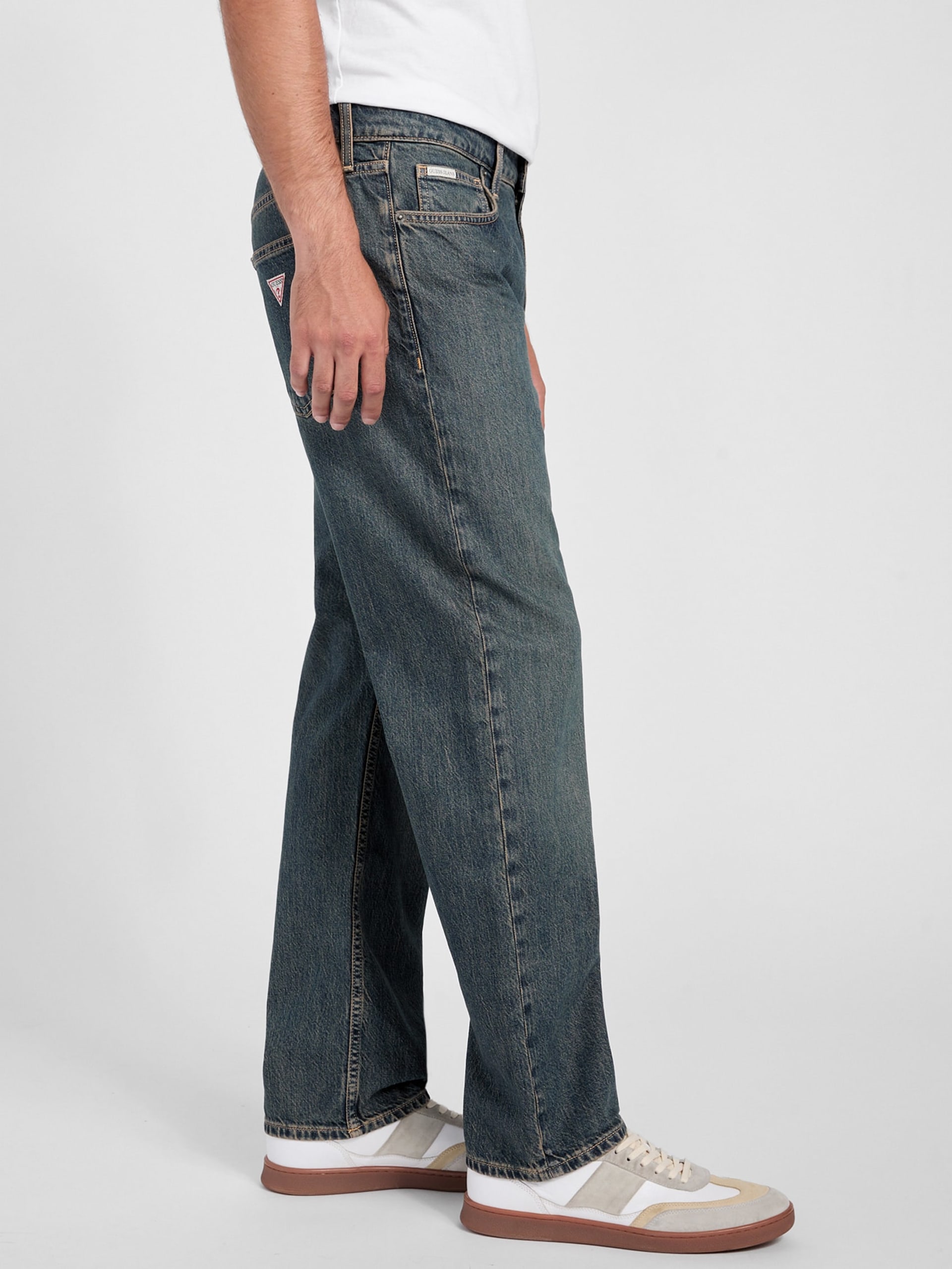 Calça jeans G16 de perna reta