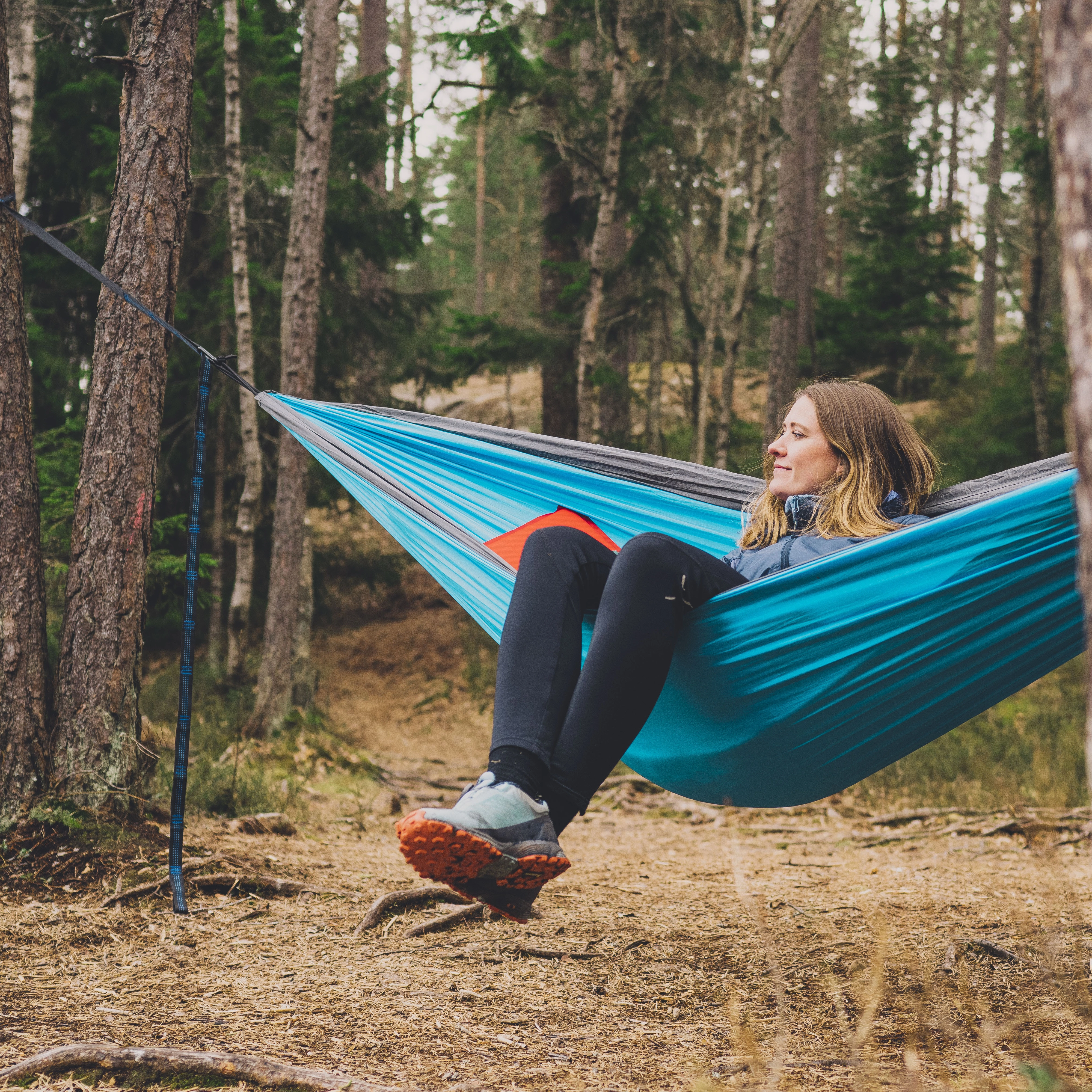 Double Hammock Blue
