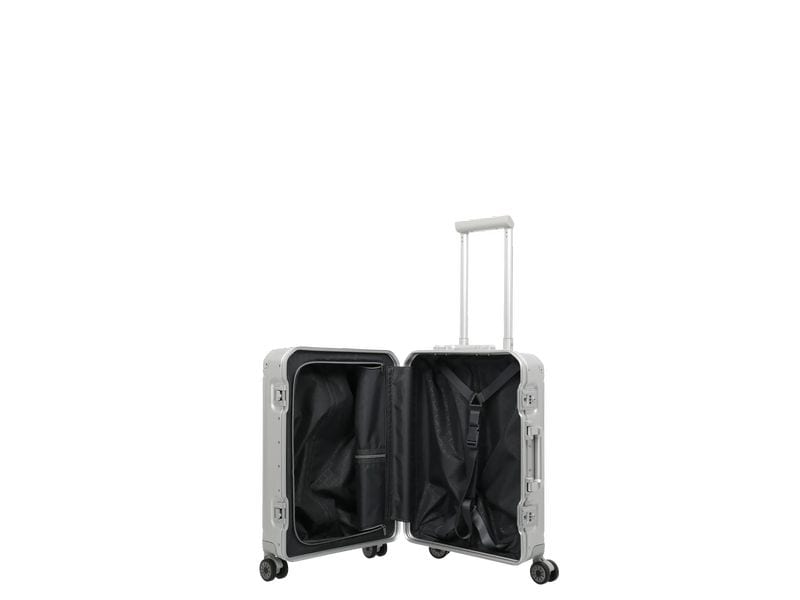 travelite Next Trolley S Silber Reisekoffer