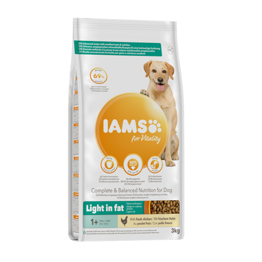 Ração para cães Iams For Vitality sabor frango