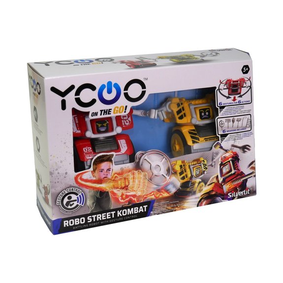 2 Robots télécommandés Ycoo - Street Kombat