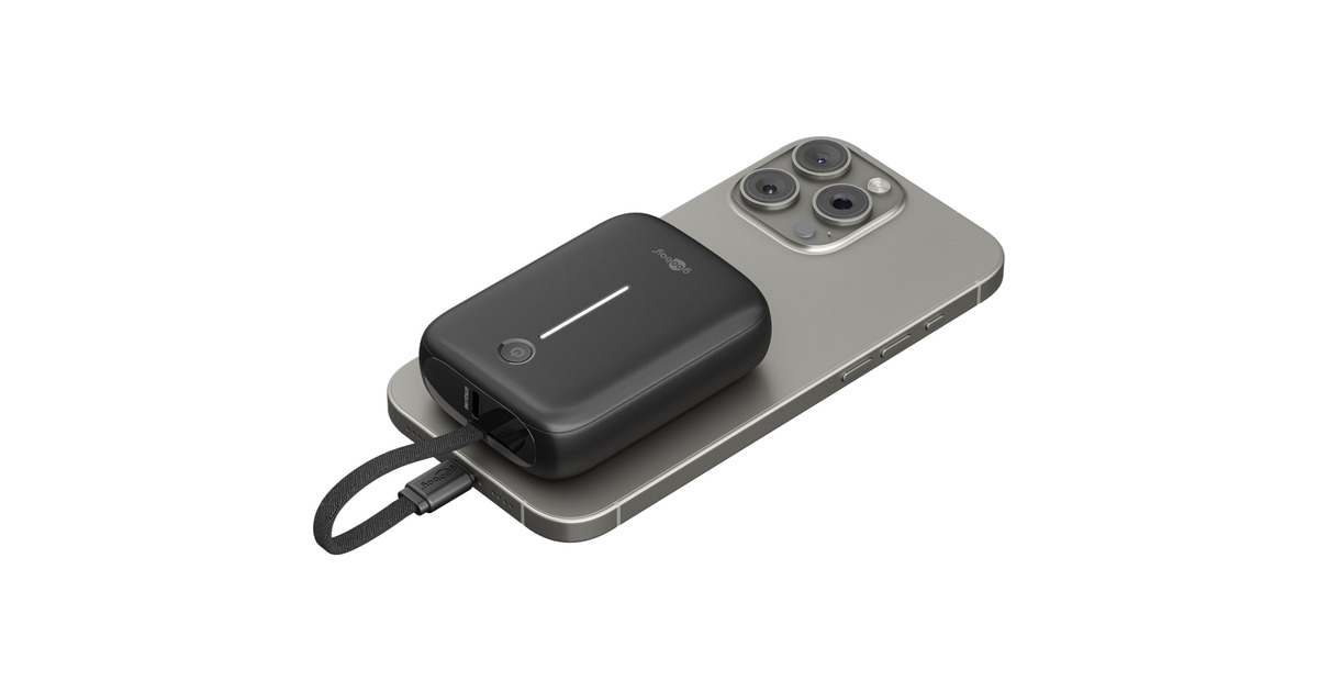 goobayPowerbank 10.000 mAh - 20W  (Zwart, USB-C PD)