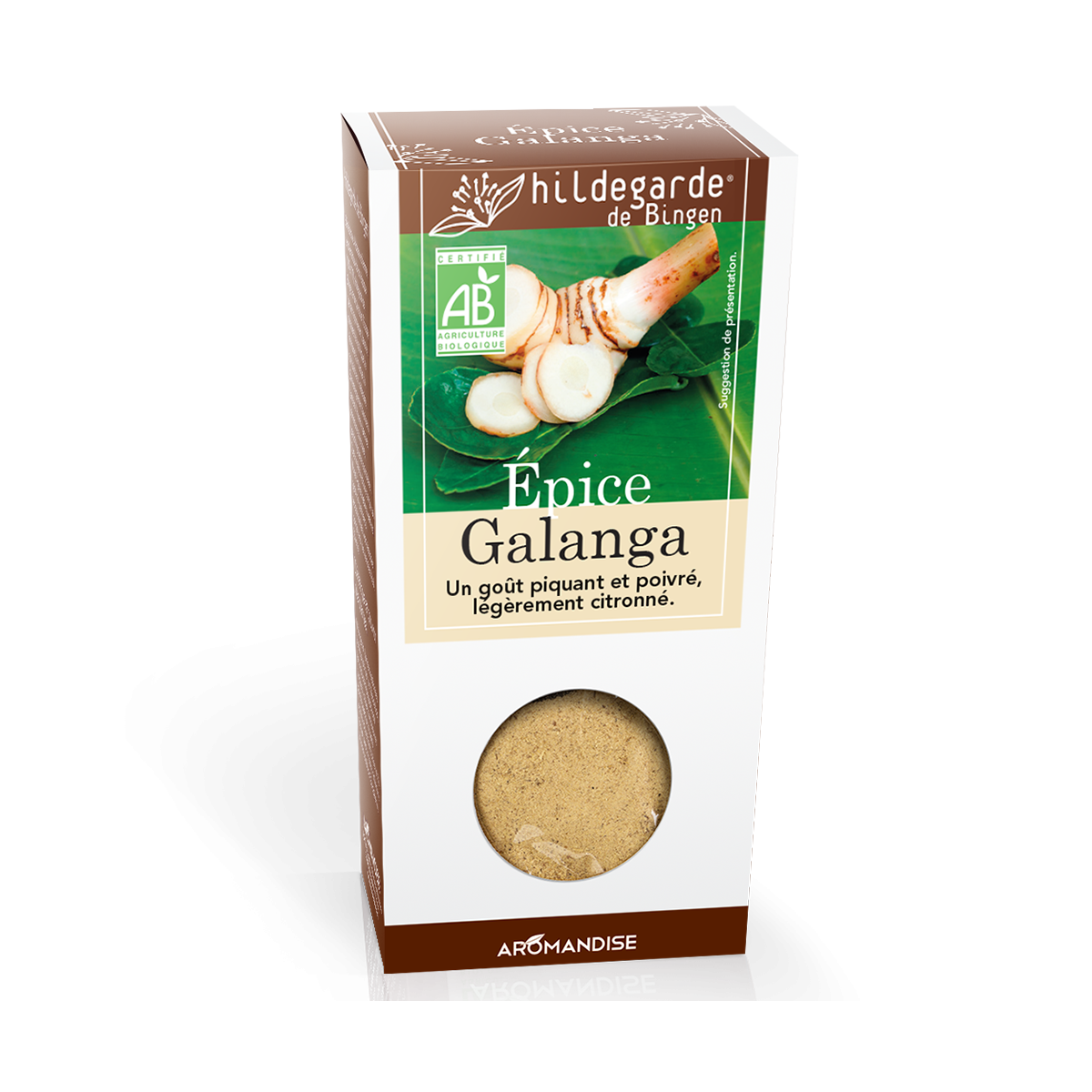 Poudre de galanga bio 140 g