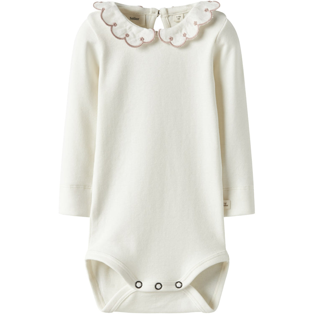 Køb Lil'Atelier Coconut Milk Misty Rose Nbffundo Ls Slim Body Lil