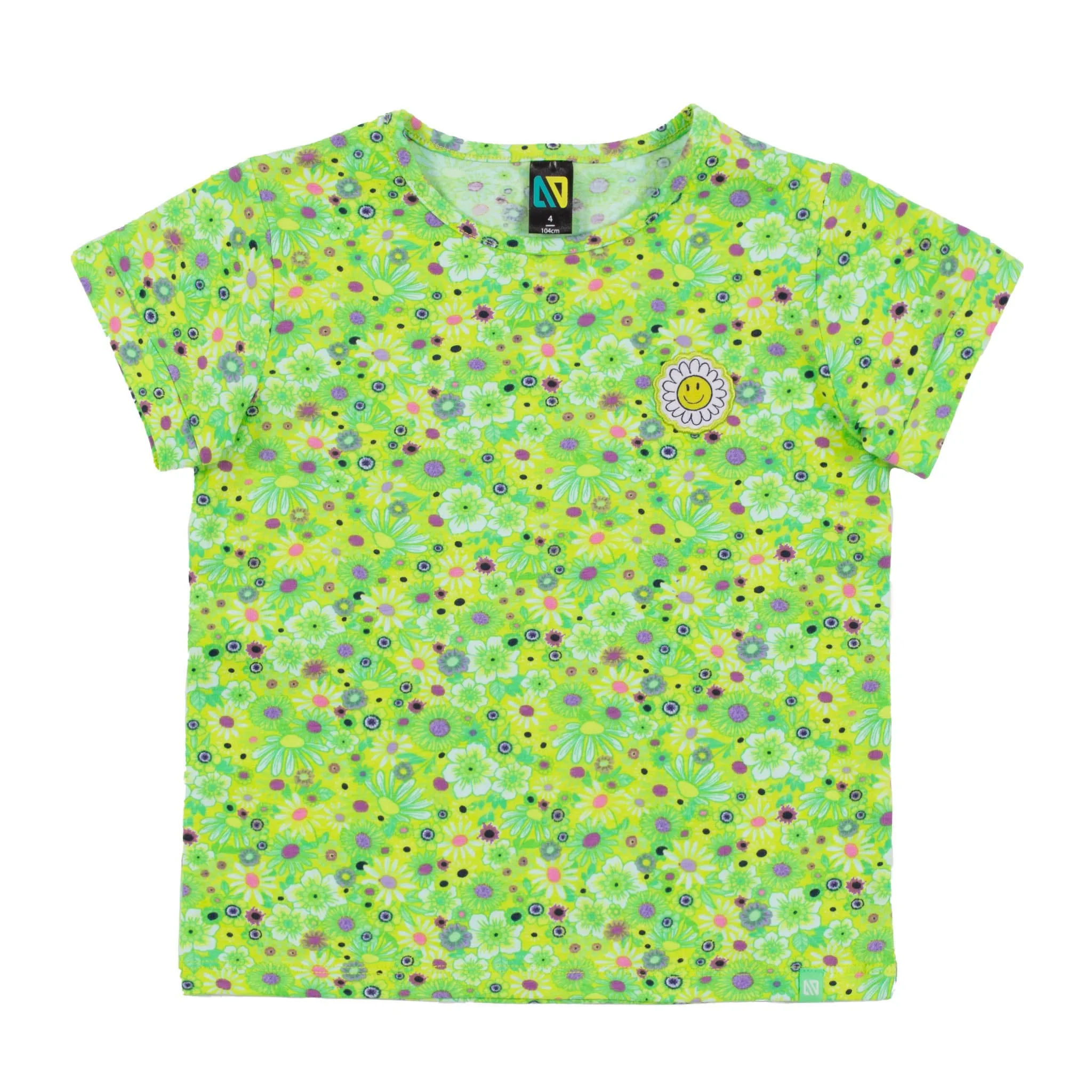 Nanö T-Shirt Fleurs Paix 2-6ans