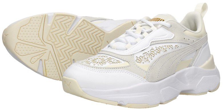 Puma Classic Laser Cut wit