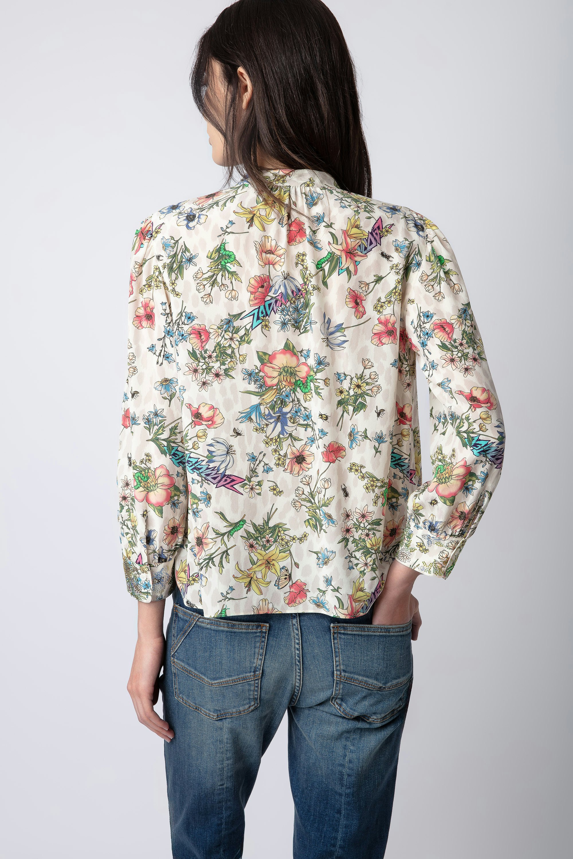Blouse Tadeo Strass Soie