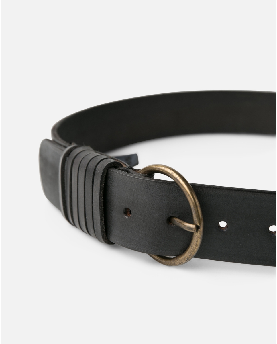 Biba Barcelona Homer Belt/ Riem Black 85 cm