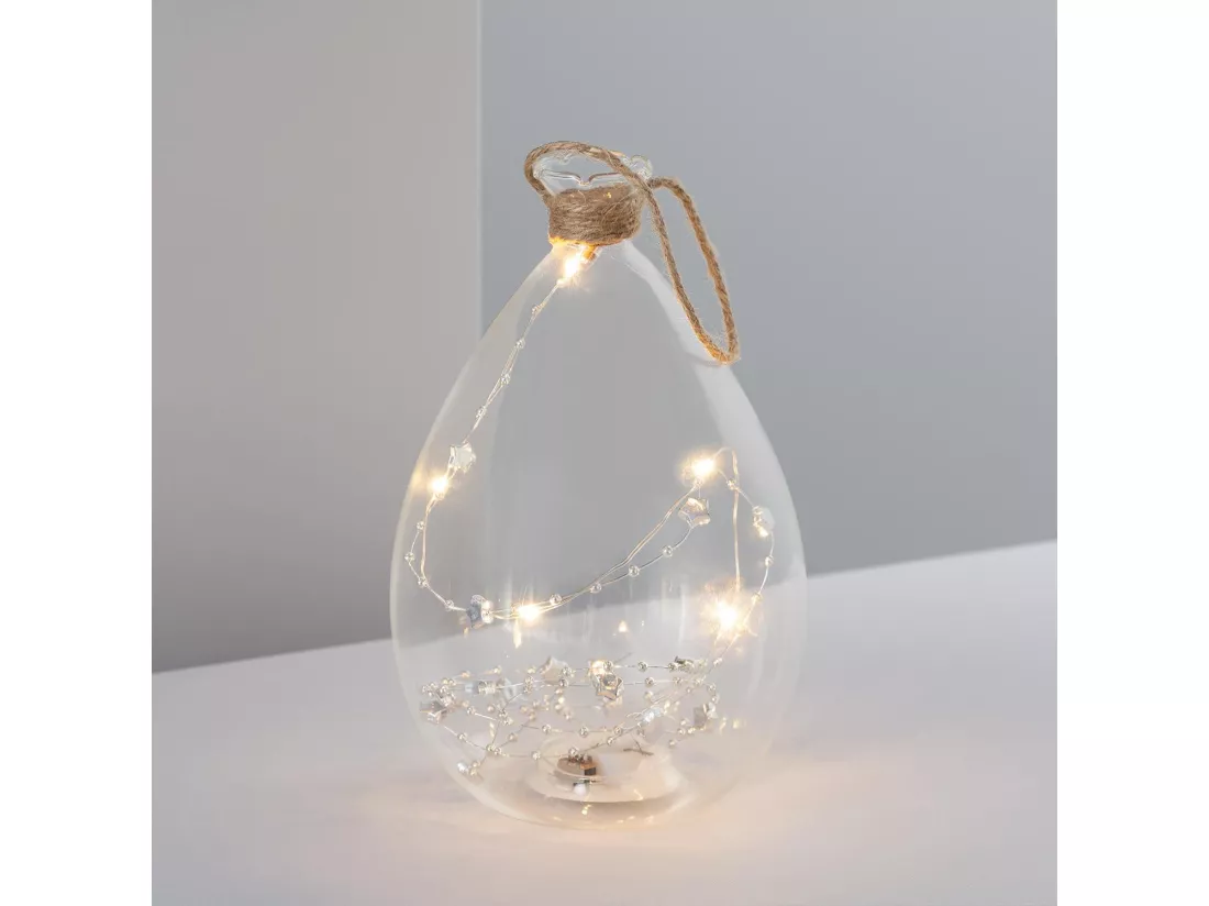 Bocal Crystal LED Botero Blanc Chaud 3000K