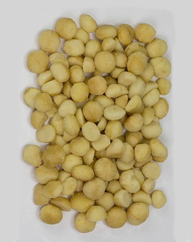 SunnRask Ristede & Salte Macadamianøtter 500g