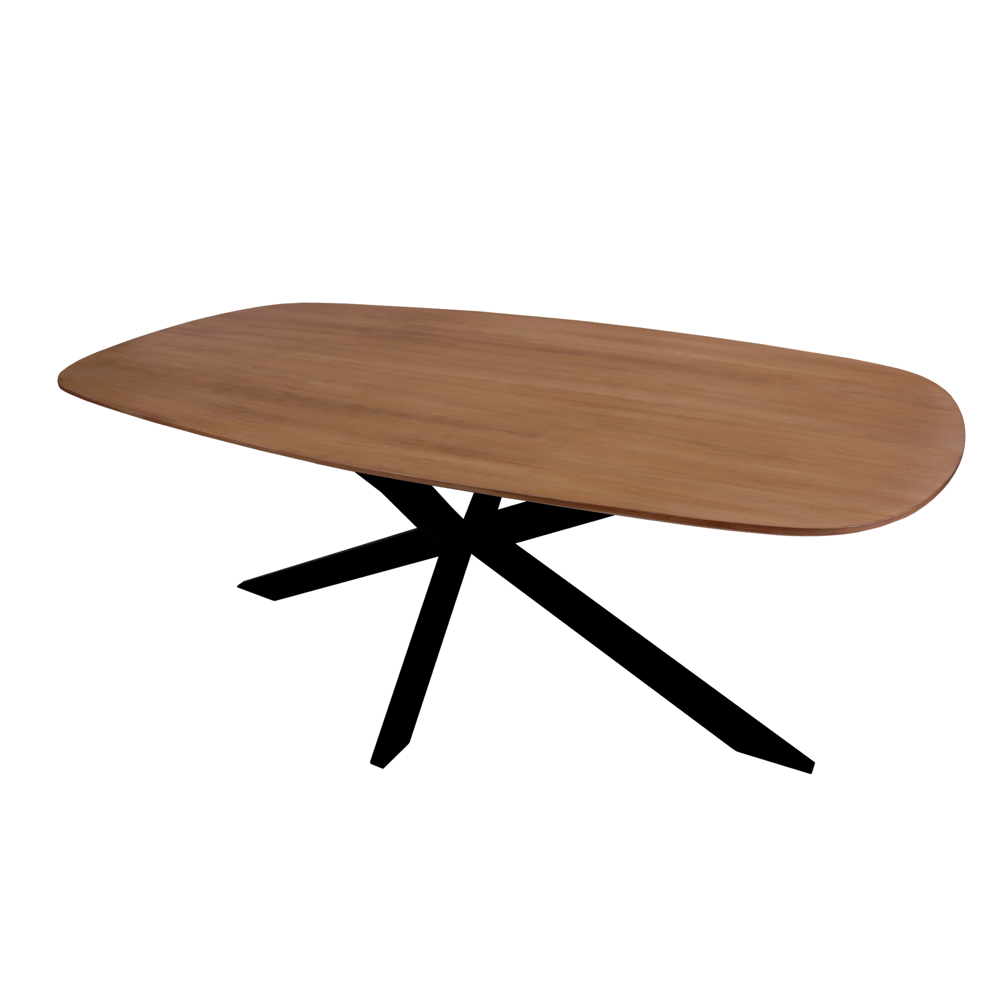 Kick eettafel Dana - 180cm bruin