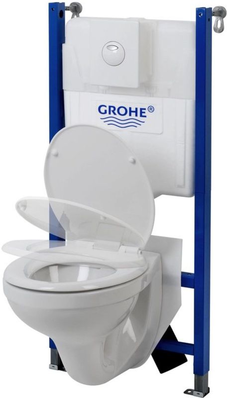 Grohe - Solido - Inbouwreservoir - Wit - Met Dualflush en Softclose Zitting