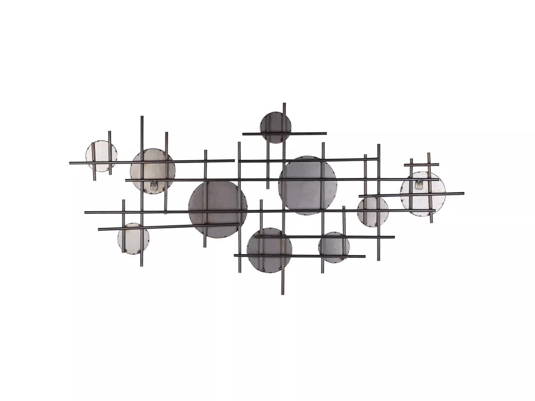 Miroir IBOS 113 cm 55 cm Métal Noir