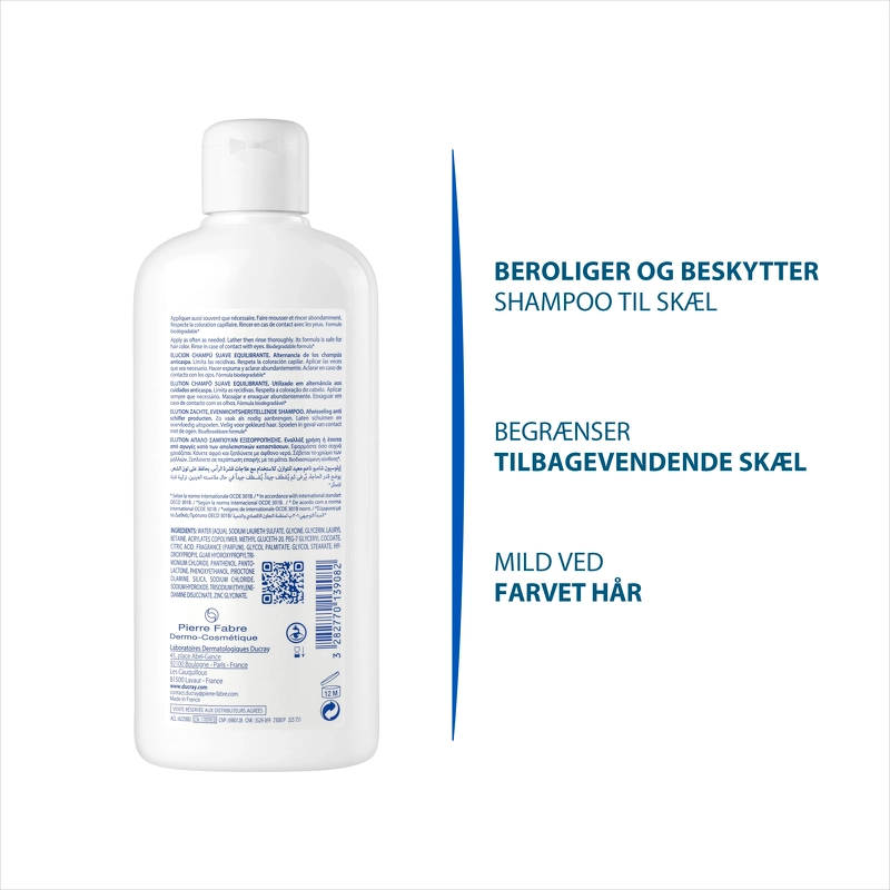 DUCRAY Elution Gentle Balancing Shampoo 400 ml