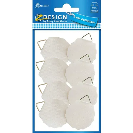 Avery Zweckform 3732, Bildaufhänger, 8 Aufkleber