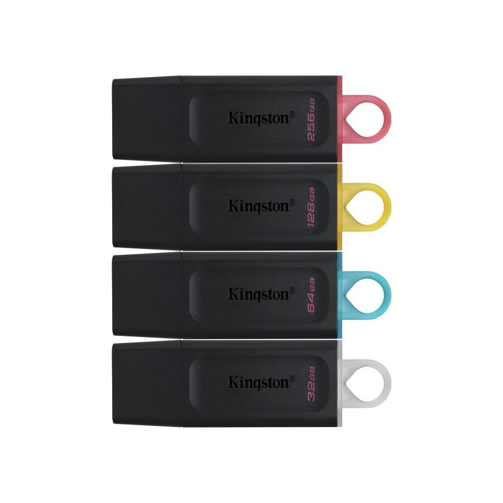 (64GB) Data Traveler Exodia USB 3.2 Speicher Stick Flash Drive 100 Mbit/s (DTX/64GB) - Schwarz