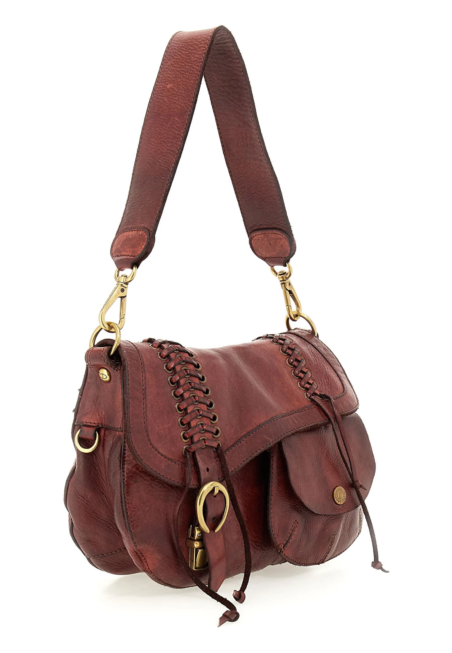 DALIA - Sac porté épaule | Marron