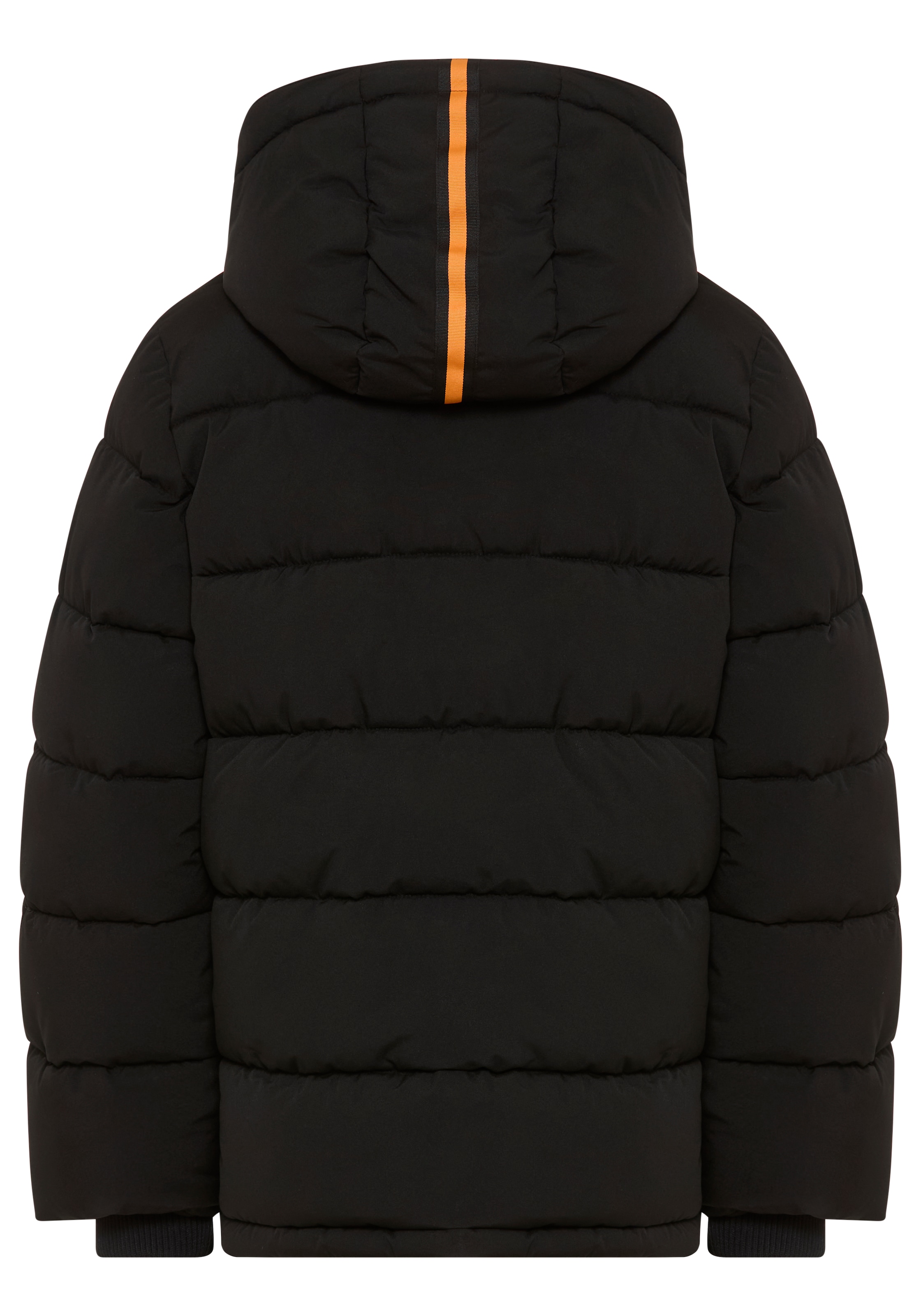 KIDSWORLD Outdoorjacke »Winterwarme Jacke, gesteppt« mit Kapuze Trendige Winterjacke mit refklektierenden Details
