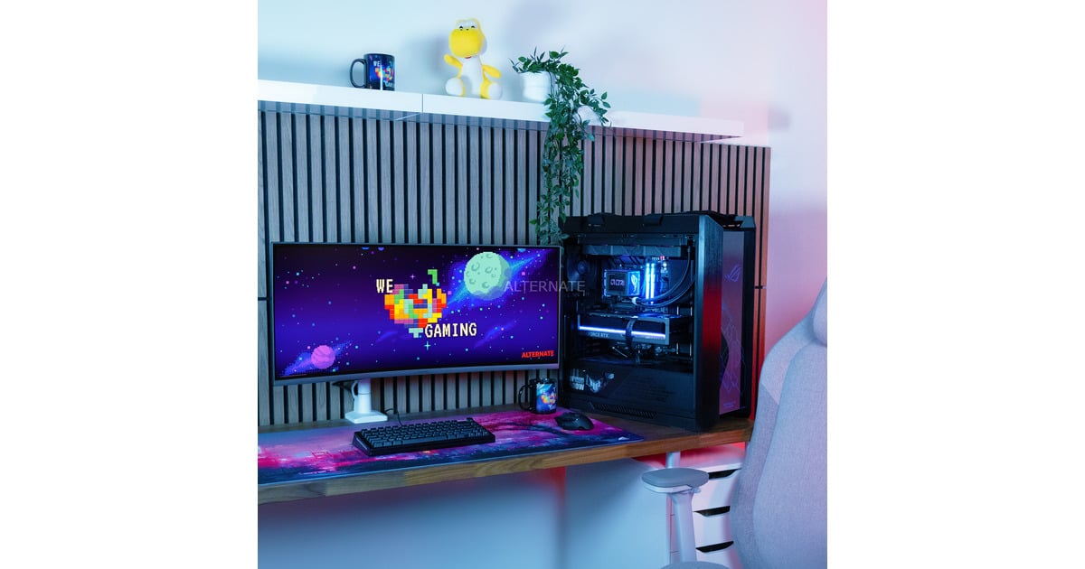 ALTERNATERyzen 9 - RTX 5090 Gaming pc Powered by ASUS  (Zwart | R9 9950X3D | RTX 5090 | 64 GB | 2 TB SSD + 2 TB SSD)