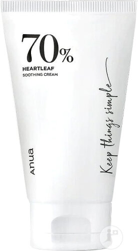 Anua Heartleaf 70% Crème Apaisante Tube 100ml