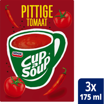 Knorr Pittige Tomaat Cup-a-Soup 3 x 175 ml