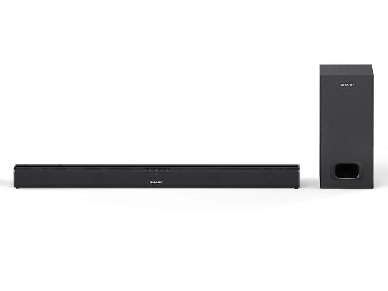Sharp Soundbar HT-SBW110 Slim-Soundbar mit matt-schwarzem Finish