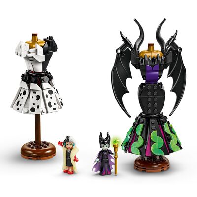 LEGO Disney Classic 43262 Maleficents og Cruella De Vils kjoler