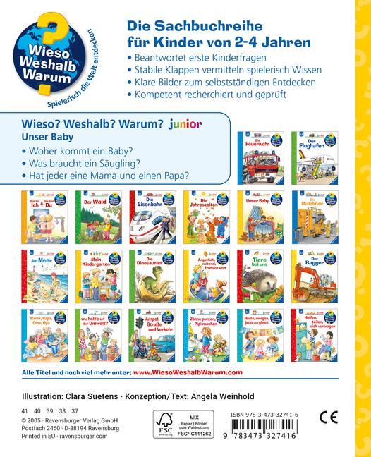 Unser Baby / Wieso? Weshalb? Warum? Junior Bd.12