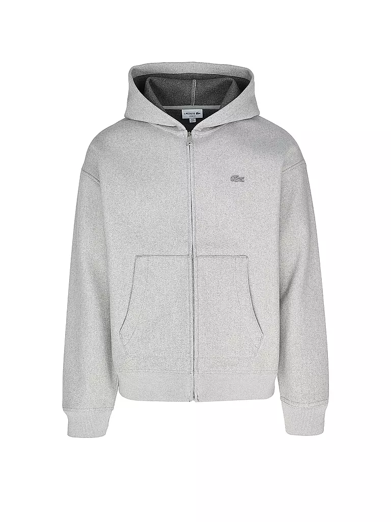 LACOSTE Sweatjacke  grau