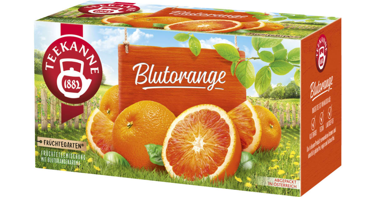 TEEKANNE Früchtegarten Blutorange