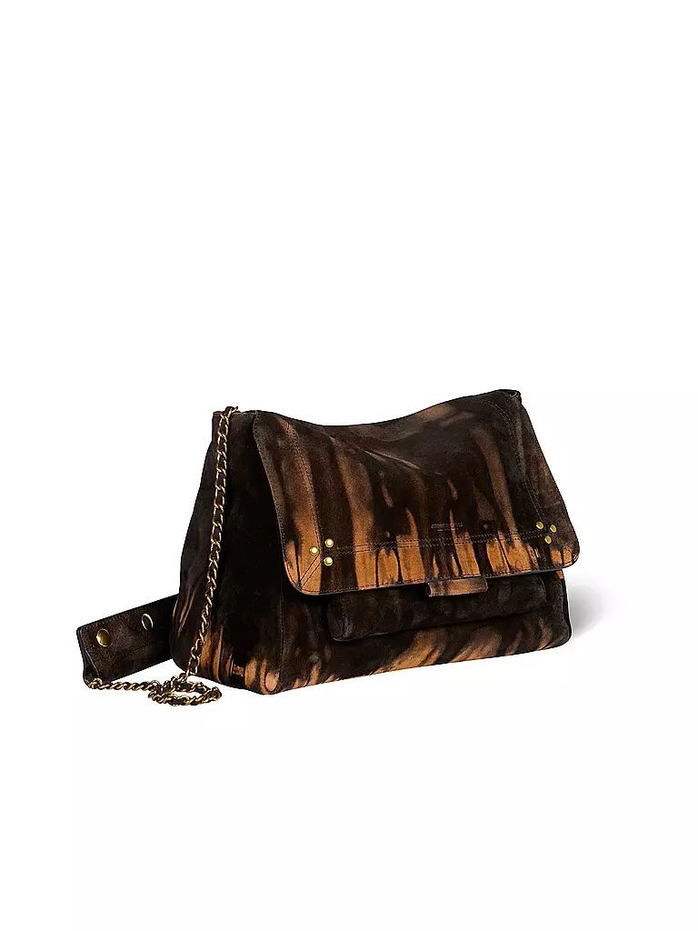 JEROME DREYFUSS Ledertasche - Umhängetasche LULU Large braun