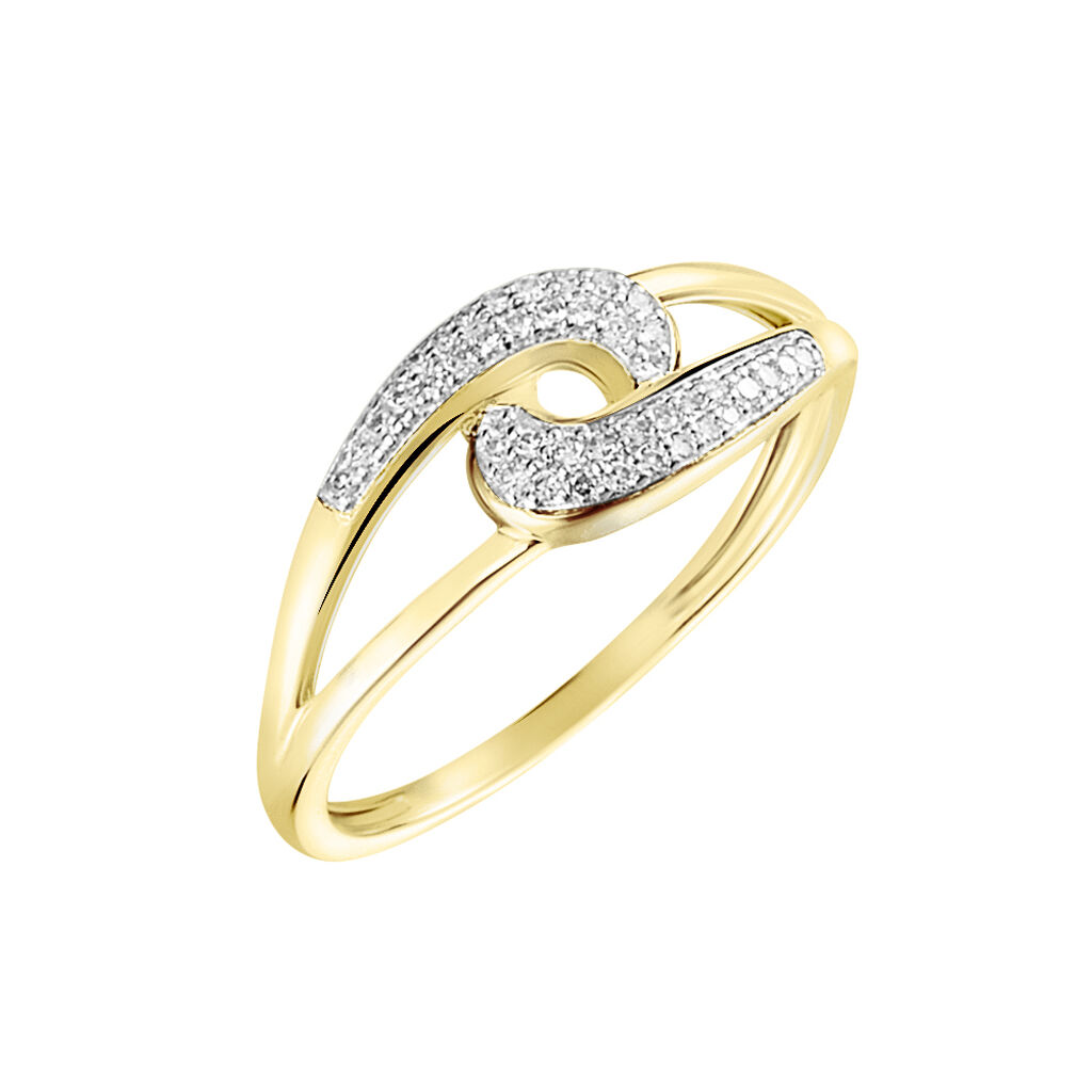 Bague Melisianne Or Jaune Diamant