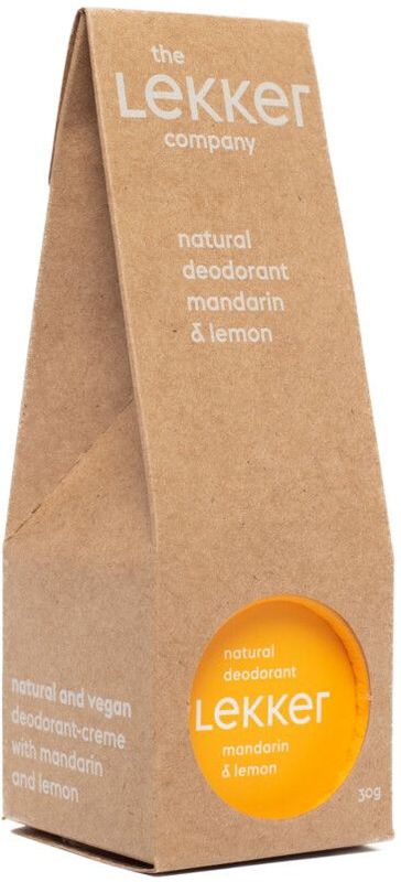 The lekker company deodorant -  Mandarijn & Citroen - 30 ML