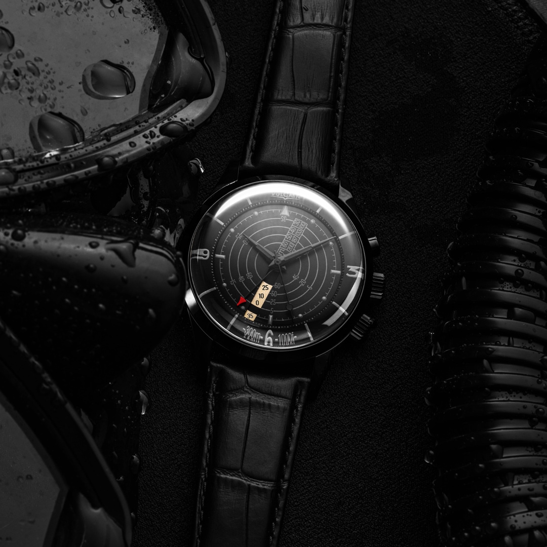 Vulcain Nautical Heritage Cricket Full Black Limited Edition