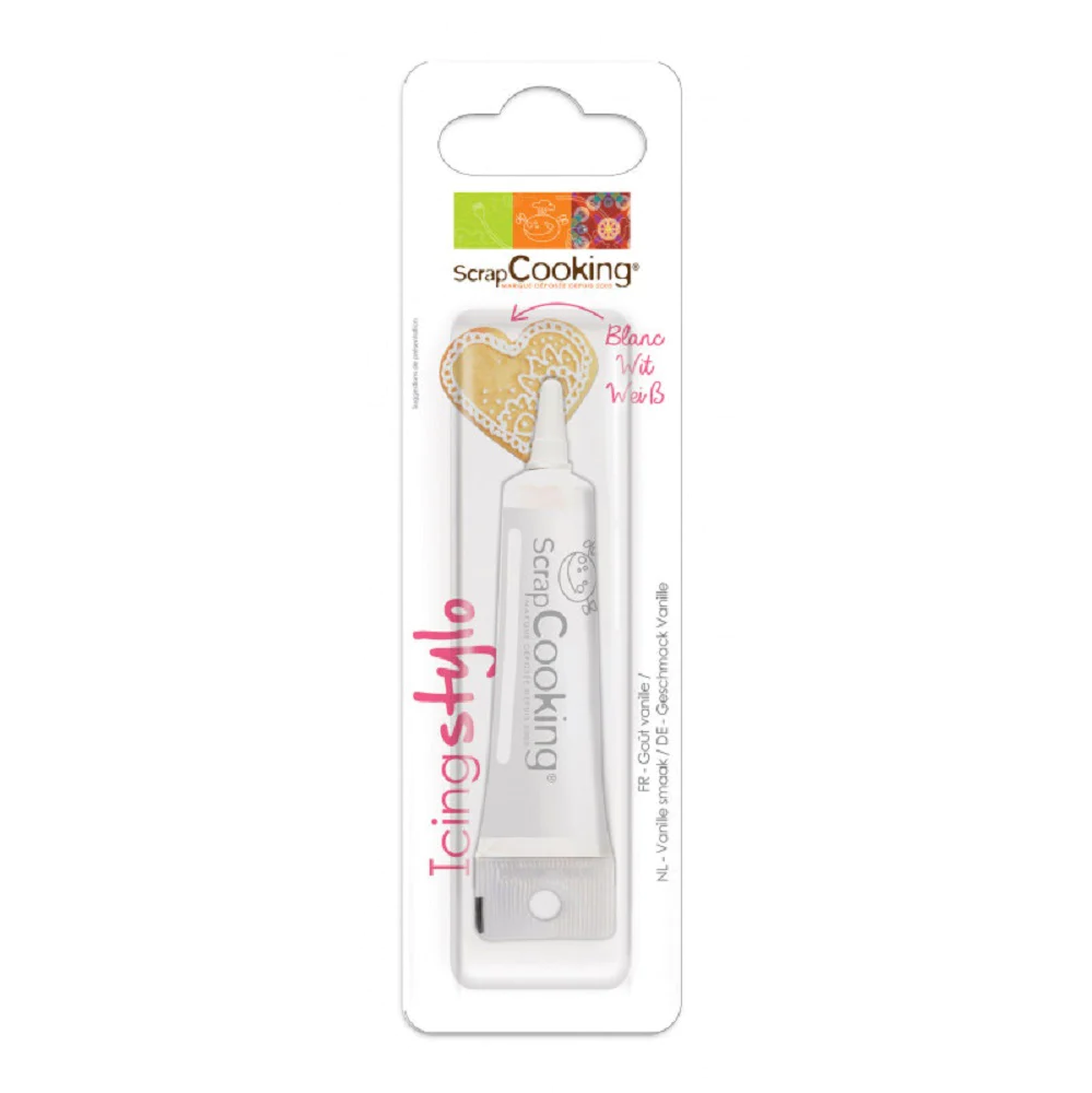Stylo blanc goût vanille Scrapcooking
